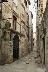 Altstadt in Trogir, Kroatien