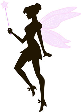 Beautiful fairy, vector