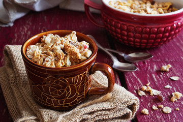 Homemade oatmeal cereal