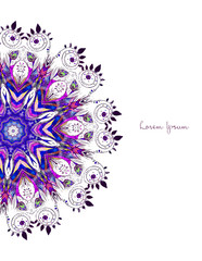 Beautiful card vector