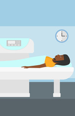 Magnetic resonance imaging.