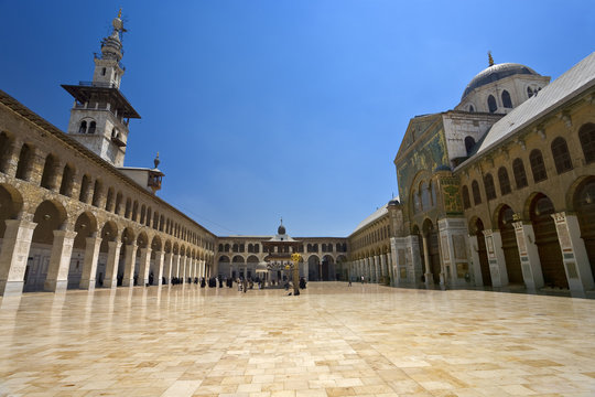 Syria. Damascus. Omayyad Mosque (Grand Mosque of Damascus)