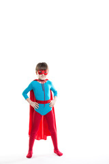 Boy superhero. Idea.