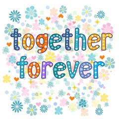 together forever greeting card