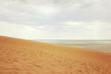 Fototapeta na wymiar Dune du Pilat in France