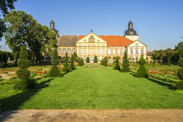 Fototapeta na wymiar Schloss in Hundisburg
