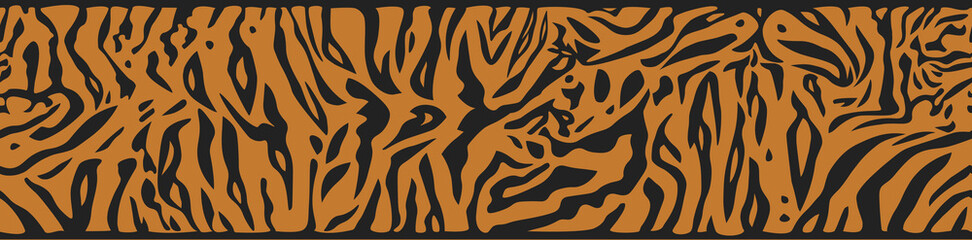Background with Tiger skin