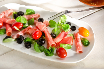 Serrano ham is a delicacy from Spain