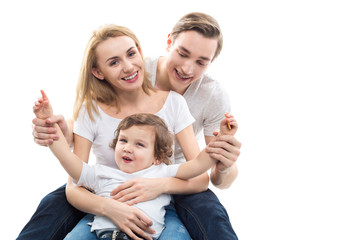 happy family is happy