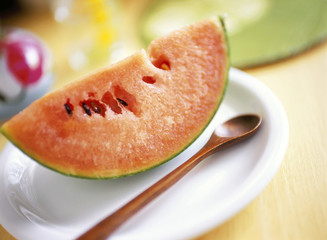 スイカのデザート