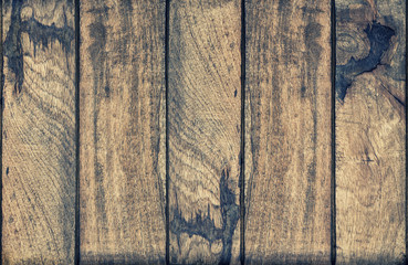 Wood texture. Weathered wooden background vintage toned