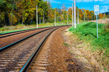 Image of railway tracks