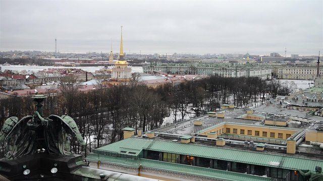 
View of the Saint-Petersburg from height of St. Isaac's Cathedral