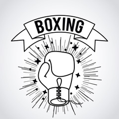 boxing sport design 