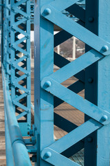 Blue Metal Structure