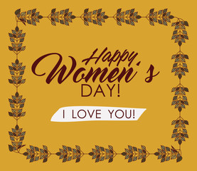 happy womens day design 