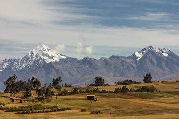 mountain landscape on peru