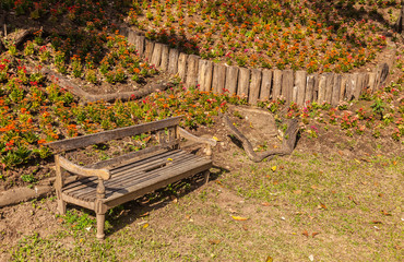 Old Wooden Bench