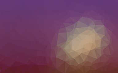 Obraz premium Abstract low poly background, geometry triangle