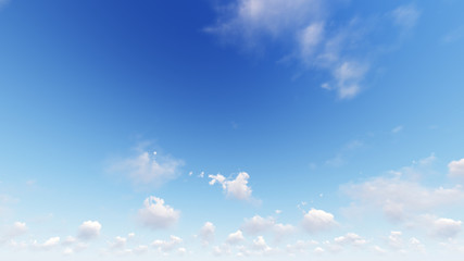Cloudy blue sky abstract background, 3d illustration