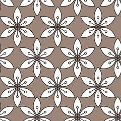 Vintage abstract seamless pattern