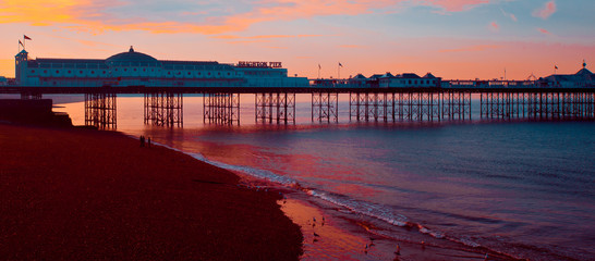 Brighton palace pier.