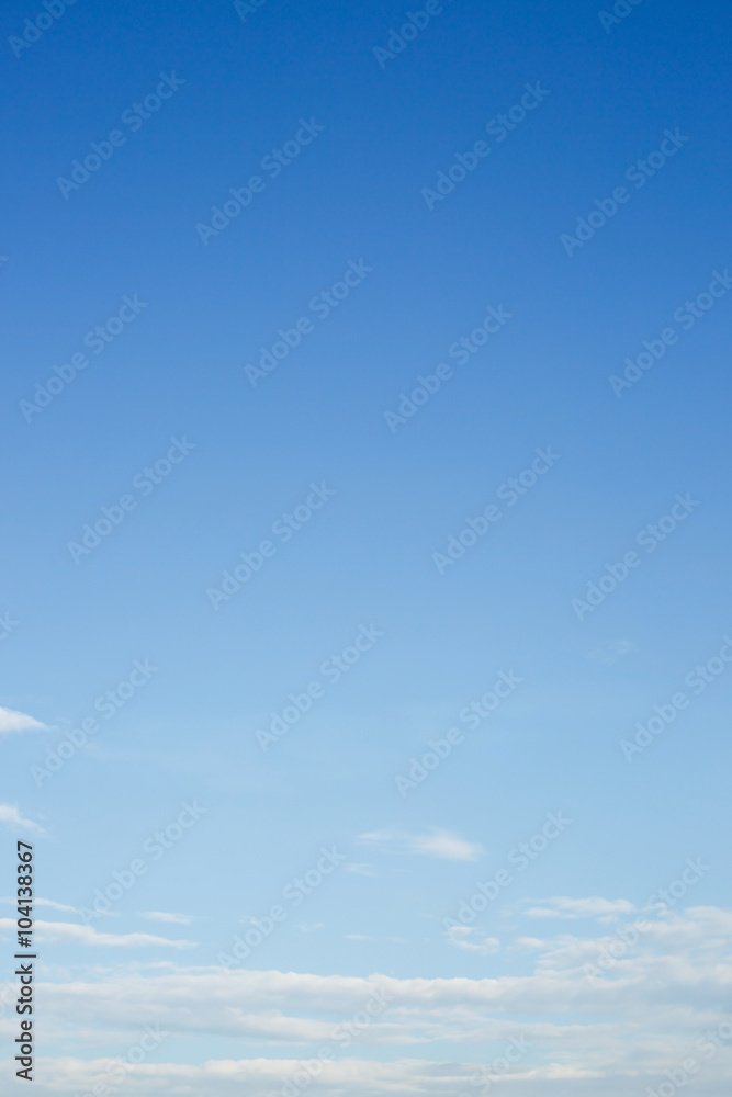 Poster clear blue sky background