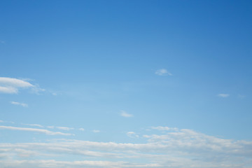 Obraz premium clear blue sky background