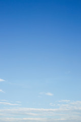 clear blue sky background