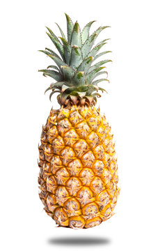 Fresh pineapple isolated