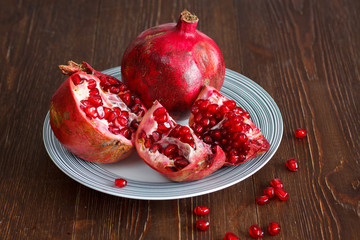 Juicy sweet pomegrande