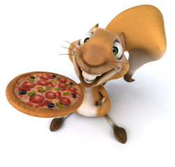 Fun squirrel © Julien Tromeur