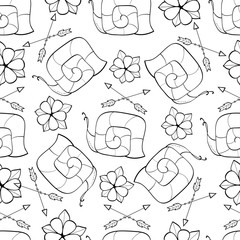 Adult coloring book page