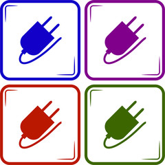 The power plug for the AC