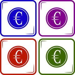 Euro cent icon