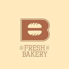 Vector logo, design element for bakery. Original design icon / sign