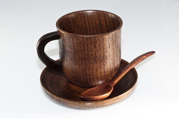 Wooden cup