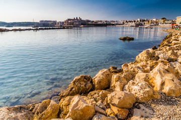 Bay in the Salento peninsula in Italy