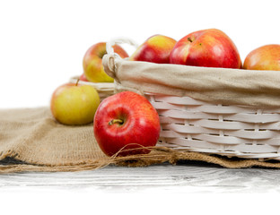 Apples in a basket