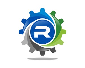R Gear Circle Logo