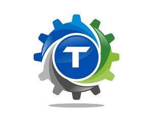 T Gear Circle Logo