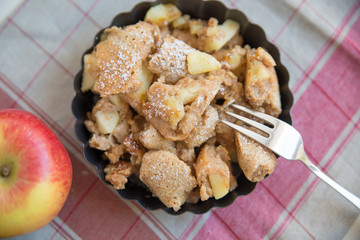 Kaiserschmarrn mit Äpfel