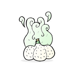 cartoon garlic
