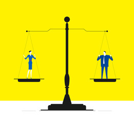Gender equality / It must gender equality in workplace.