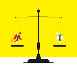 Moral contradictions / Moral contradictions in a mind