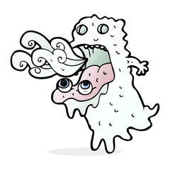 cartoon gross ghost