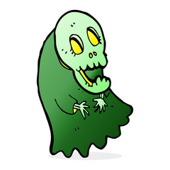 cartoon spooky ghoul