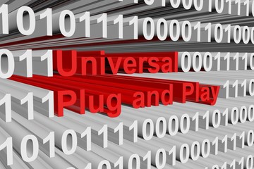 Universal Plug and Play is presented in the form of binary code