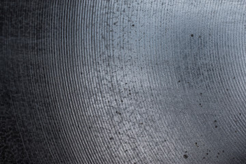 Gebürstetes Metall / Aluminium, Hintergrund, schwarz weiß