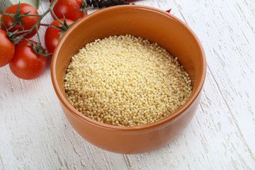 Raw millet